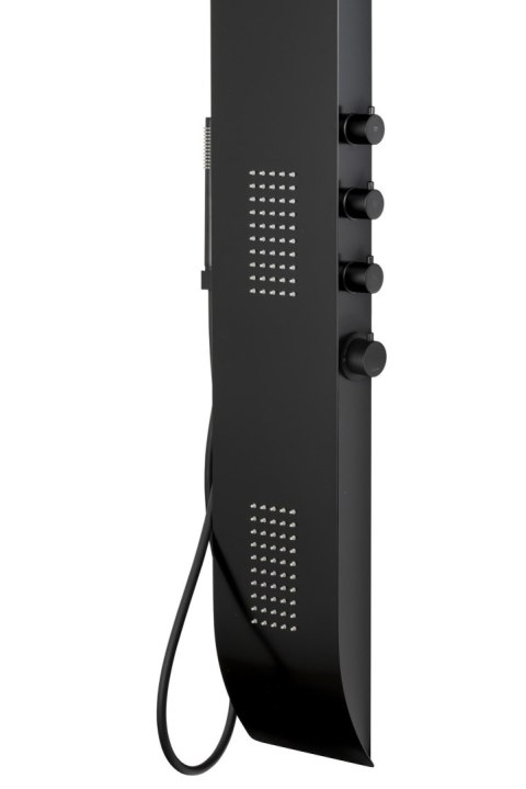 Panel prysznicowy Corsan DUO Mieszacz Czarny