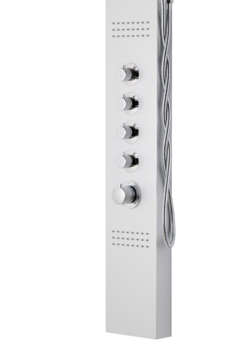 Panel prysznicowy Corsan KASKADA Termostat Srebrny