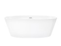 Wanna wolnostojąca Corsan E026 Salina 160 cm z wykończeniem białym