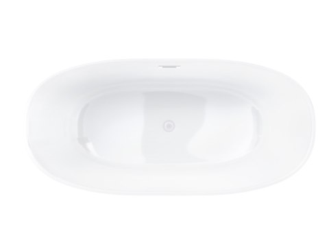 Wanna wolnostojąca Corsan E026 Salina 160 cm z wykończeniem białym