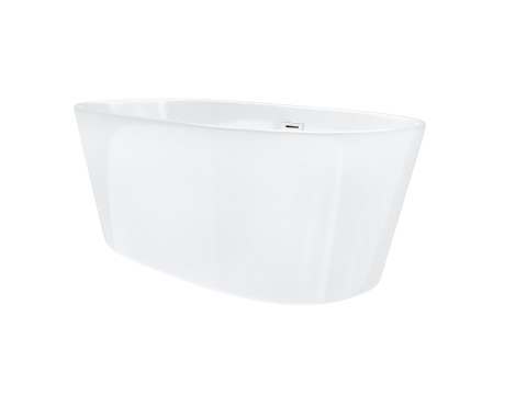 Wanna wolnostojąca Corsan E026 Salina 160 cm z wykończeniem białym