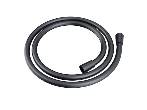 Zestaw prysznicowy Corsan Ango czarny z deszczownicą 25 cm, baterią termostatyczną i prysznicem