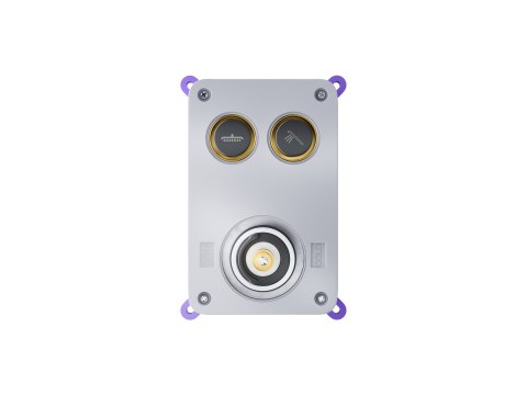 Zestaw prysznicowy podtynkowy Corsan BOX Termostat przyciskowy Deszczownica 25cm Chrom
