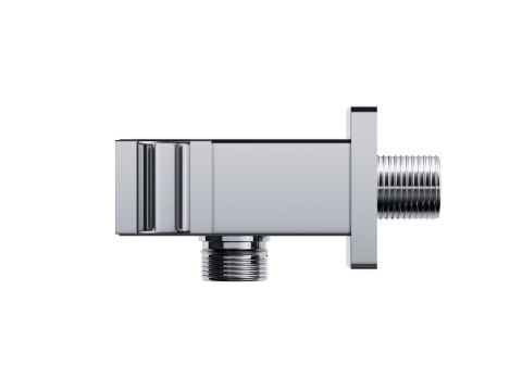 Zestaw prysznicowy podtynkowy Corsan BOX Termostat przyciskowy Deszczownica 25cm Chrom