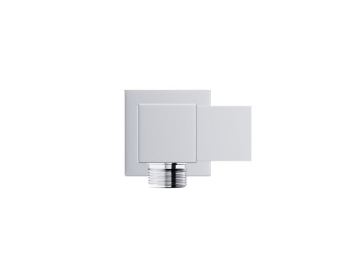 Zestaw prysznicowy podtynkowy Corsan BOX Termostat przyciskowy Deszczownica 25cm Chrom