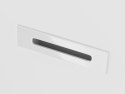 Wanna przyścienna wolnostojąca Corsan MONO 170 x 80 cm Korek klik-klak Biały