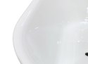 Wanna wolnostojąca narożna Corsan INTERO SLIM 150 x 75 Montaż lewostronny Korek klik-klak Chrom