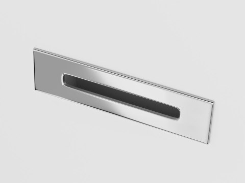 Wanna wolnostojąca narożna Corsan INTERO SLIM 150 x 75 Montaż lewostronny Korek klik-klak Chrom