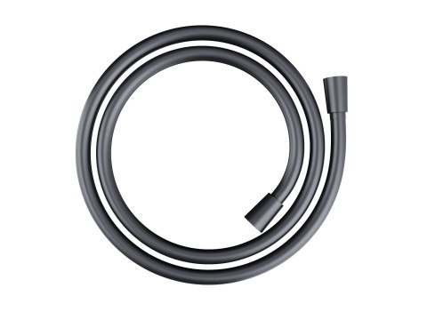 Zestaw prysznicowy Corsan Lugo czarny z deszczownicą 25 cm, baterią termostatyczną i prysznicem