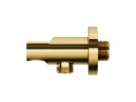 Zestaw prysznicowy podtynkowy Corsan Lugo Termostat Deszczownica 25cm Złoty