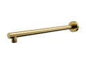 Zestaw prysznicowy podtynkowy Corsan Lugo Termostat Deszczownica 25cm Złoty