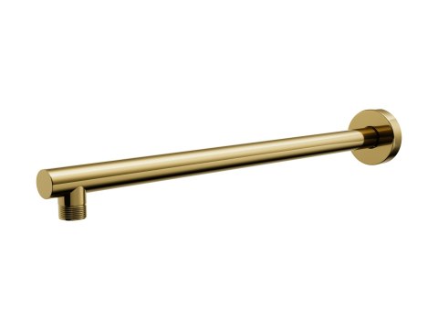 Zestaw prysznicowy podtynkowy Corsan Lugo Termostat Deszczownica 25cm Złoty
