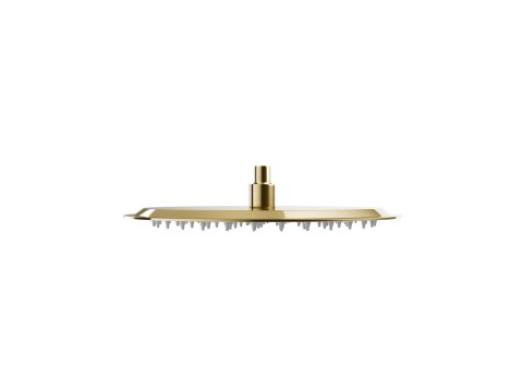 Zestaw prysznicowy podtynkowy Corsan Lugo Termostat Deszczownica 25cm Złoty
