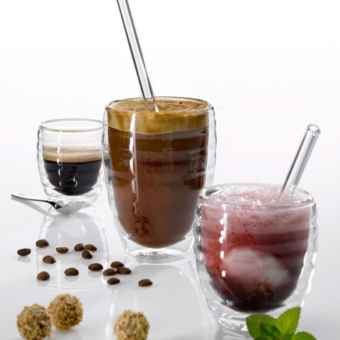 2 szklanki do espresso o podwójnych ściankach 0,08 L KELA śred. 6 x 6,5 CM