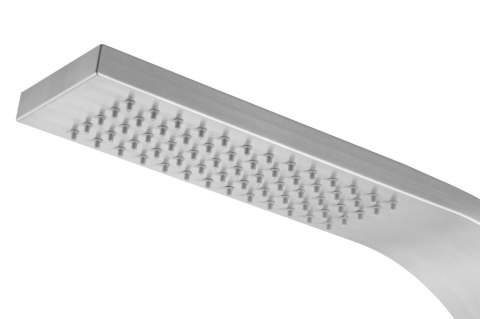 Panel prysznicowy Corsan SNAKE Termostat Stal Deszczownica LED