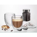 2 szklanki do cappuccino o podwójnych ściankach 0,2 L KELA śred. 8 x 8,5 cm
