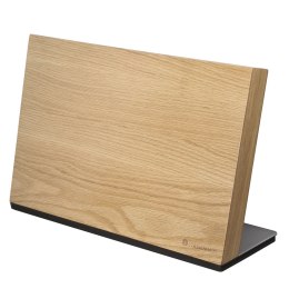 Blok na noże magnetyczny, na 8 noży, 36 x 12,5 x 23 cm, dąb
