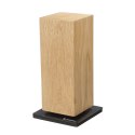 Blok na noże magnetyczny ZASSENHAUS obrotowy drewno dębowe 13 x 13 x 25,5 cm