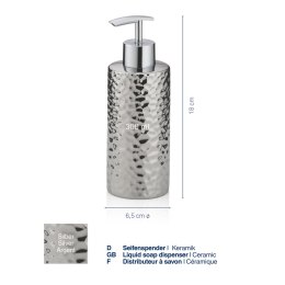 Dozownik do mydła KELA 0,3 L śred. 6,5 x 18 cm