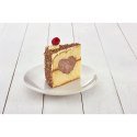 Forma na tort z sercem LURCH 2 elementy silikon śred. 21 cm