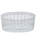 Suszarka do sałaty KUCHENPROFI Wave 3,25 L średnica 24 × 16 cm biała