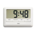 Minutnik elektroniczny do 99 min. 59 sek ADE 10 x 7 x 1 cm biały