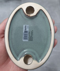 Mydelniczka KELA ceramika 12 x 9,5 cm zielona