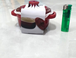 MINI naczynie żaroodporne z pokrywką KELA małe 10 x 8 CM