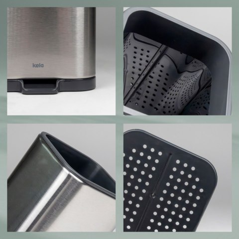 Ociekacz na sztućce KELA 11,5 x 10 x 12,5 cm