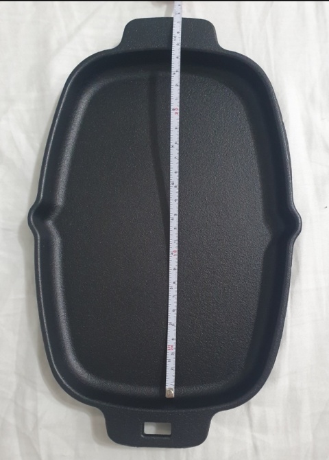 Patelnia do serwowania na podstawce odłączany uchwyt KUCHENPROFI żeliwo drewno sosnowe