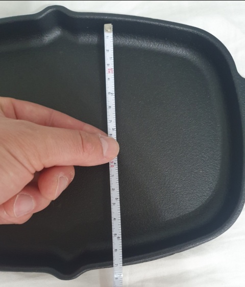 Patelnia do serwowania na podstawce odłączany uchwyt KUCHENPROFI żeliwo drewno sosnowe