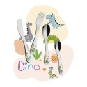 Sztućce dla dzieci CILIO dinozaury 4 elementy dino
