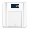 Waga łazienkowa z analizą masy ciała do 180 kg ADE 30 x 30 cm biała