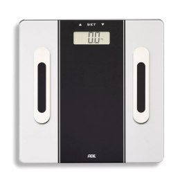 Waga łazienkowa z analizą masy ciała ADE do 180 KG 30 x 30 cm czarna