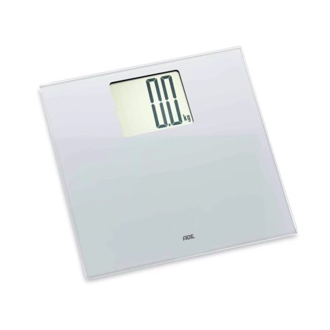 Waga łazienkowa z dużym wyświetlaczem ADE do 200 KG 30 x 30 cm srebrna