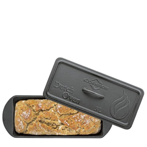 Żeliwna forma do pieczenia, 28 x 12 x 10,5 cm, 3,0 l