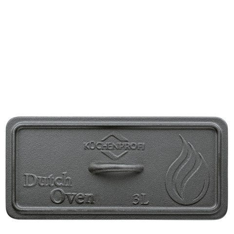 Żeliwna forma do pieczenia, 28 x 12 x 10,5 cm, 3,0 l