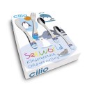 Zestaw 4 sztućców dla dzieci CILIO SEAWORLD