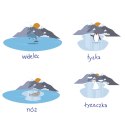 Zestaw 4 sztućców dla dzieci CILIO SEAWORLD