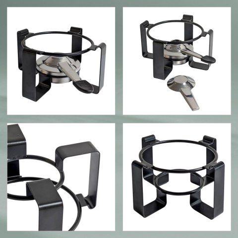 Zestaw do fondue dla 6 osób KELA 16 elementów 1,6 L śred. 18 x 19 cm