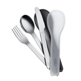 Zestaw sztućców w etui 3 elementy CILIO 19 cm