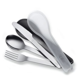 Zestaw sztućców w etui 3 elementy CILIO 19 cm