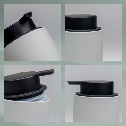 Dozownik do mydła KELA 0,3 L śred. 8 x 14 cm jasnoszary