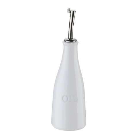 Dozownik do oliwy, porcelana/stal nierdzewna, 0,25 l, śred. 7 x 23,5 cm