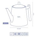 Dzbanek do herbaty z zaparzaczem KELA 0,9 L średnica 11,5 cm x 15 CM