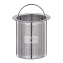 Dzbanek do herbaty z zaparzaczem, szkło borokrzemowe/stal nierdzewna, 0,6 l
