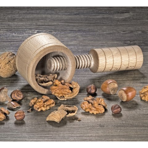 Dziadek do orzechów, drewno bukowe, 19,5 cm