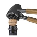 Dziadek do orzechów CILIO 17 cm metal drewno kauczukowe