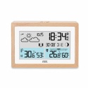 Elektroniczna stacja pogodowa ADE drewniana rama 13 x 4 x 8,5 cm