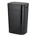 Kosz na pranie KELA metal 60 L 39,5 x 30 x 57,5 cm czarny